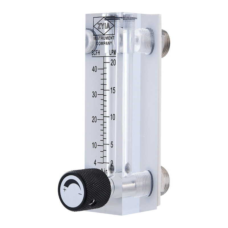 AFM-6T-Acrylpaneel-Gasluftflüssigkeitsstrommeter